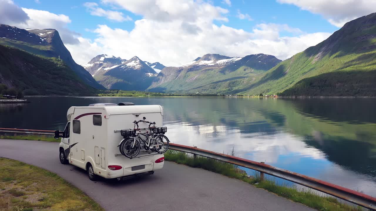 가족 휴가 여행 rv, 오토바이 휴가 여행