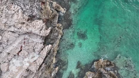 Wunderschöne-Sonnenuntergangslandschaft-Auf-Der-Insel-Korcula,-Kroatien