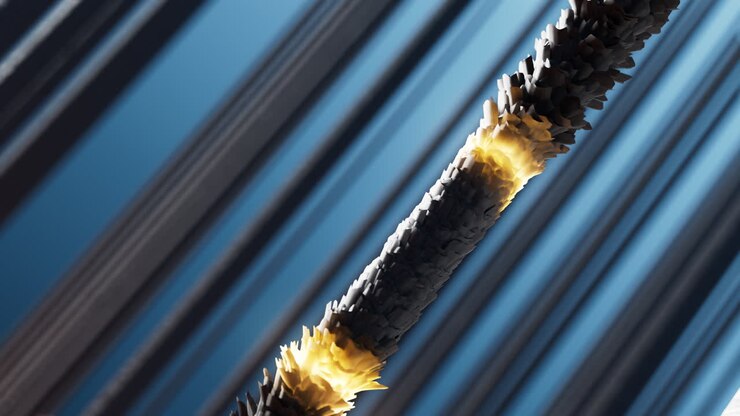 3D rendering animation of close-up condition moisture drop on the hair and rejuvenating the hair