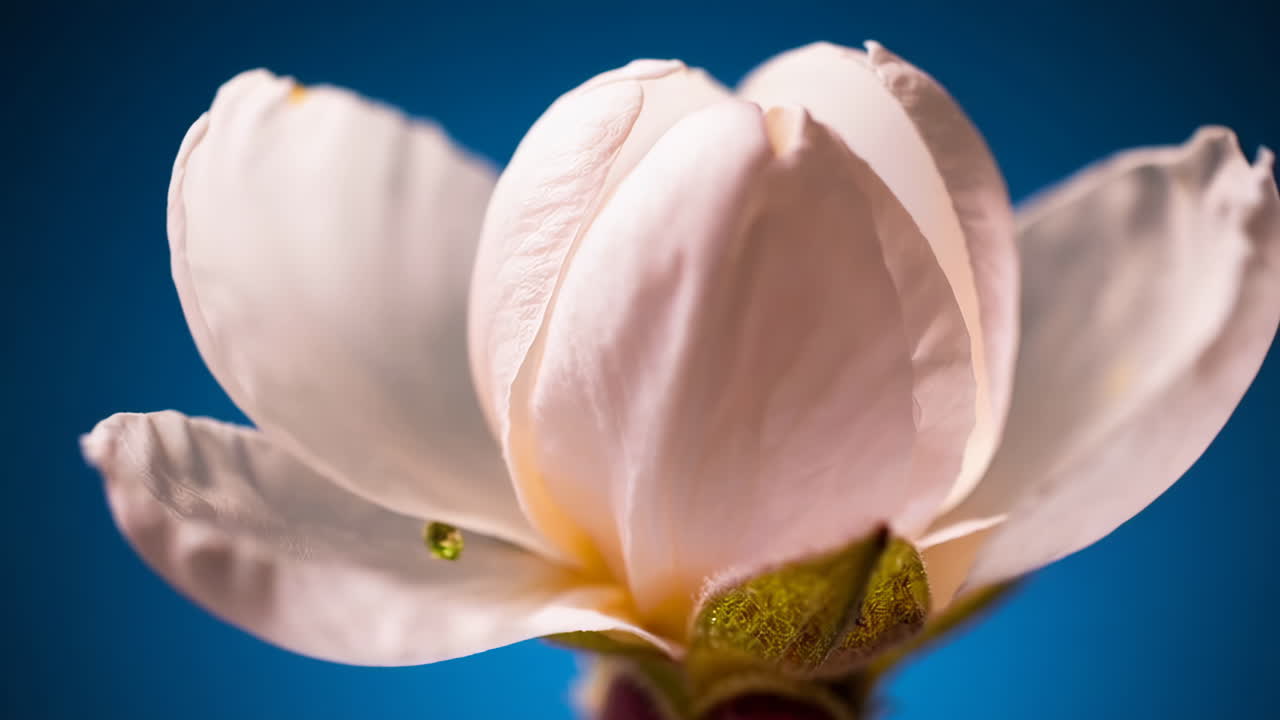 Close-up of delicate flower buds in various colors and stages of bloom