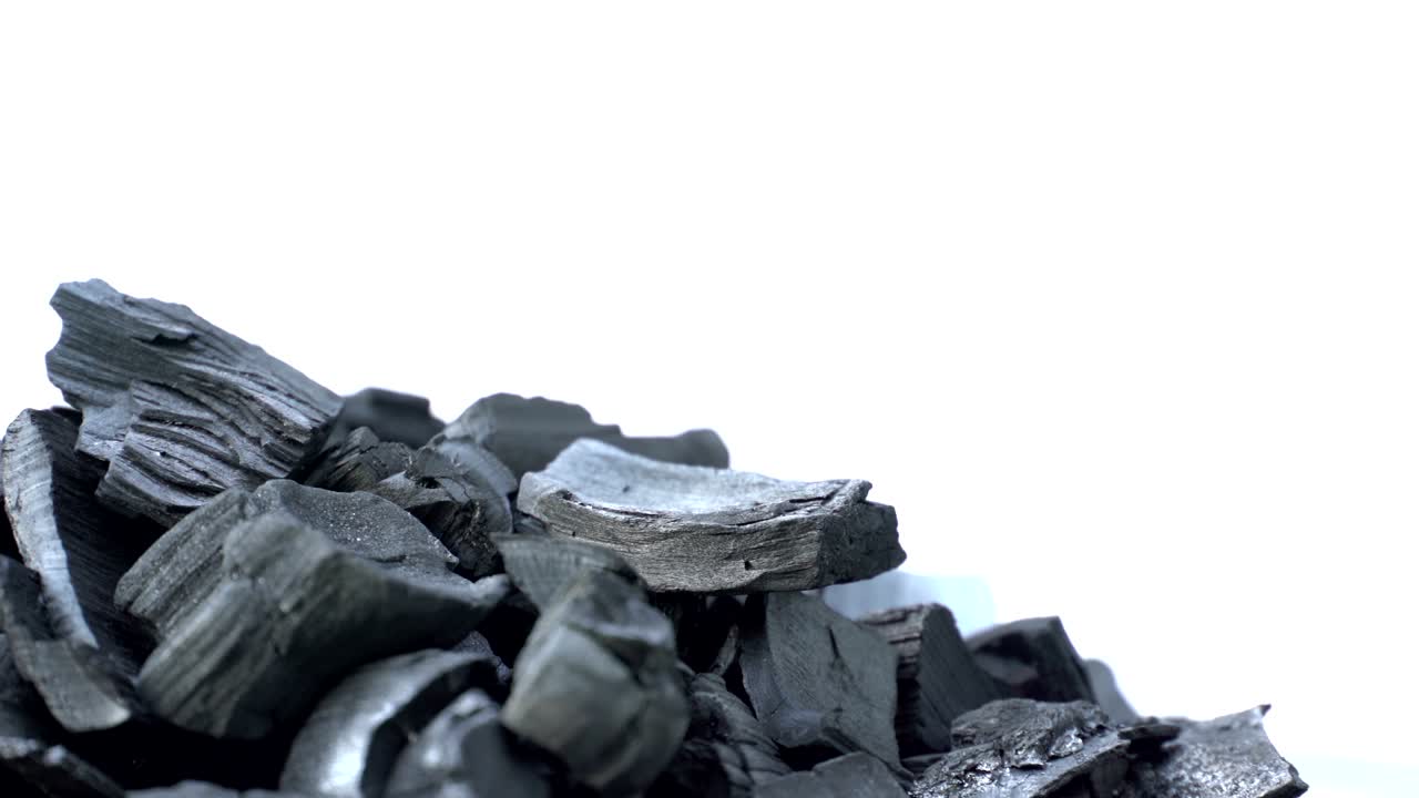 fondo de textura de carbón negro