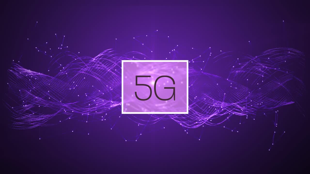 tecnologia 5g animazione 4k