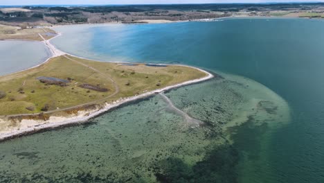 the danish peninsula and beautiful weather