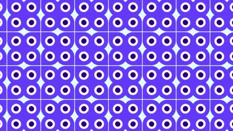 Blaue-Geometrische-Ornamente-Mosaik-Animation