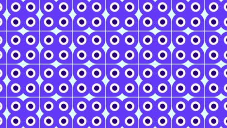 Blue-geometric-ornaments-mosaic-animation