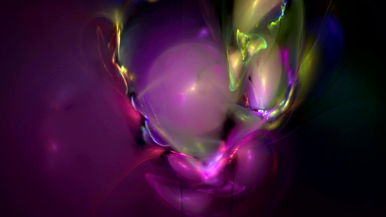 patrón de flores coloridas fondo de movimiento abstracto