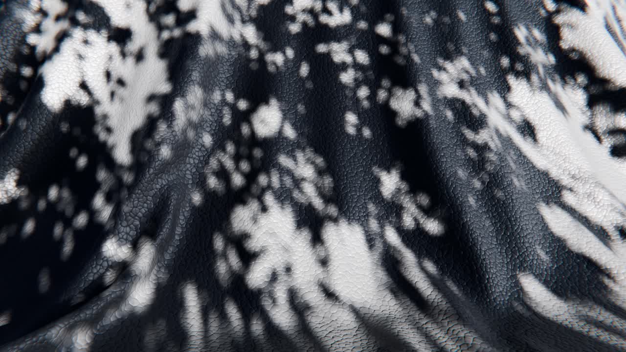 Dynamic Shadows of Leaves Moving on Textured Surface