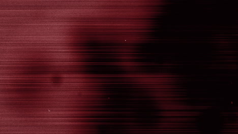 animación de múltiples manchas blancas y líneas que se mueven en un bucle sin costuras en negro y rojo