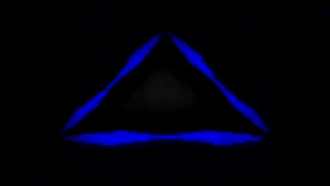 4k Glowing Stage blue Neon Lights - Loopable stock video