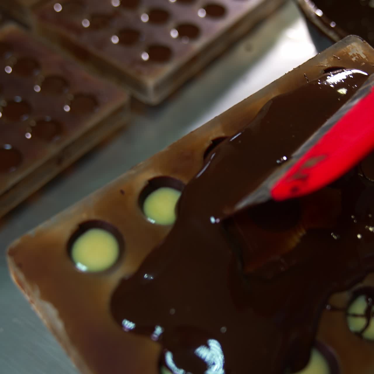 Making Chocolate Candies