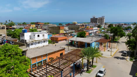 Venezuelan-City-Of-Chichiriviche-In-The-Falcon-State,-Capital-of-Municipality-Monseñor-Iturriza