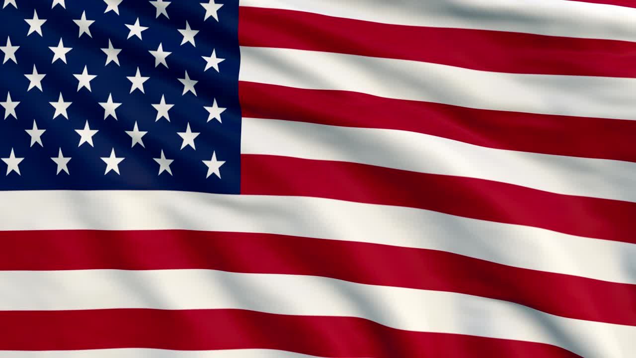 bandera de alto detalle de los estados unidos