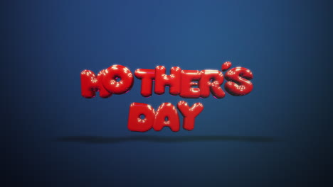 Modern-red-Mother-Day-text-on-fashion-blue-gradient