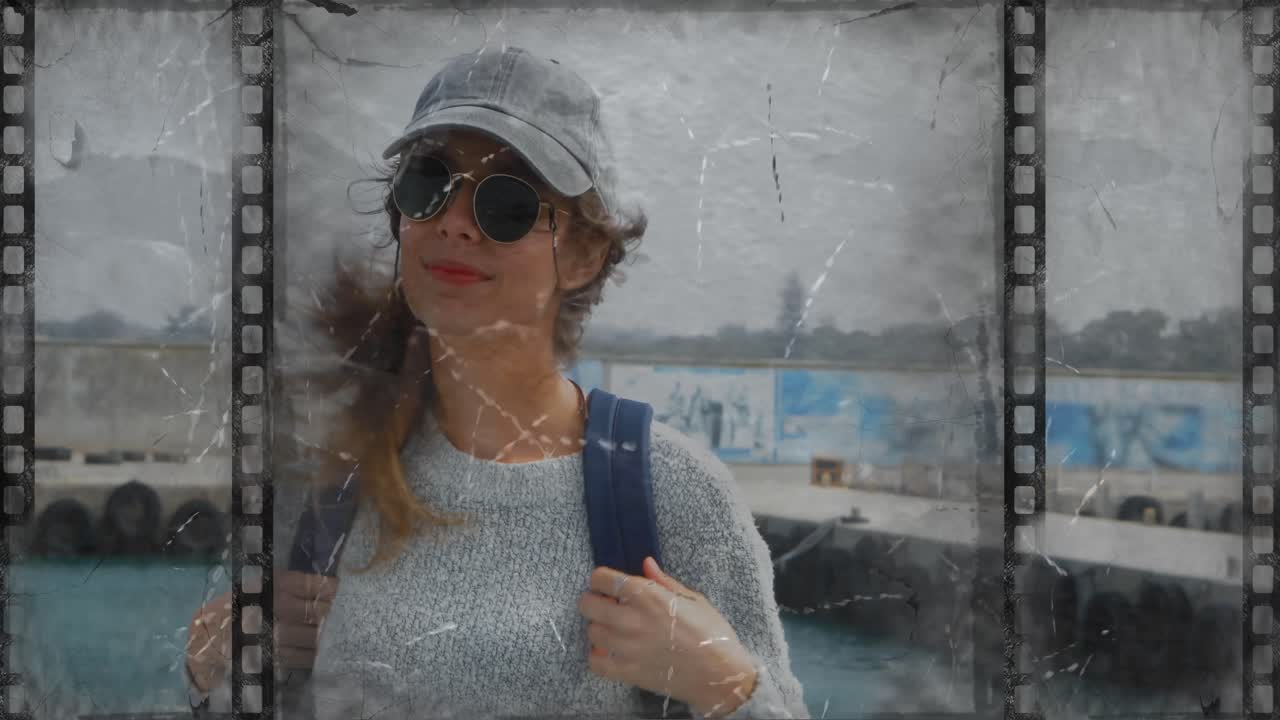 오래된 영화 테이프 비디오