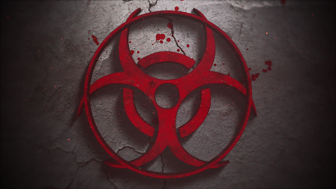 fondo de terror místico con sangre oscura y cámara de movimiento 11