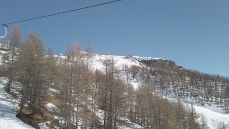 sestriere chairlift winter 2019