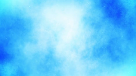 colored smoke spray. abstract smoke steam blow out. fog splash. alcohol ink and watercolor on blue background. copy space for text. loop animation.