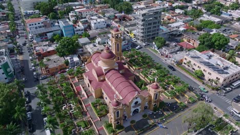 cathedral of consolacion in san cristobal town, dominican republic