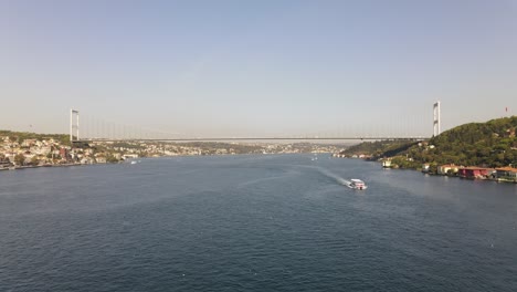 drone shot istanbul bosphorus