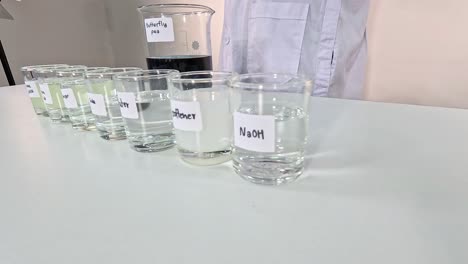 observing ph changes with various household substances