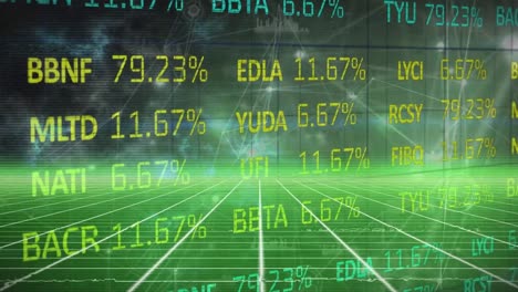 Animation-of-connections-and-financial-data-processing