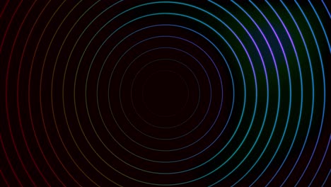 colorful abstract circle background