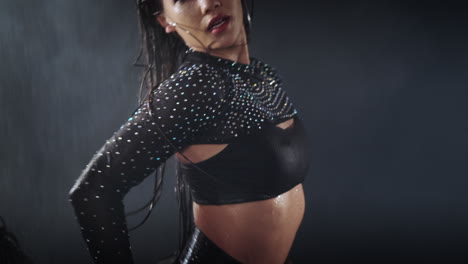 wet dance performance
