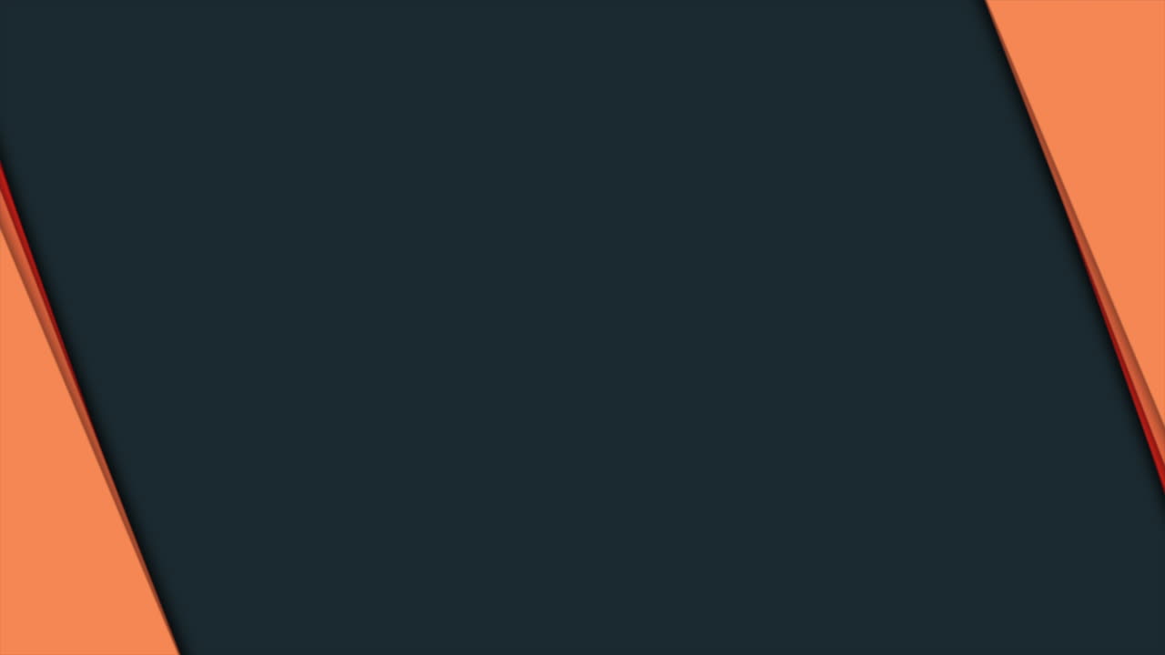 Motion intro red and oranges lines and shapes