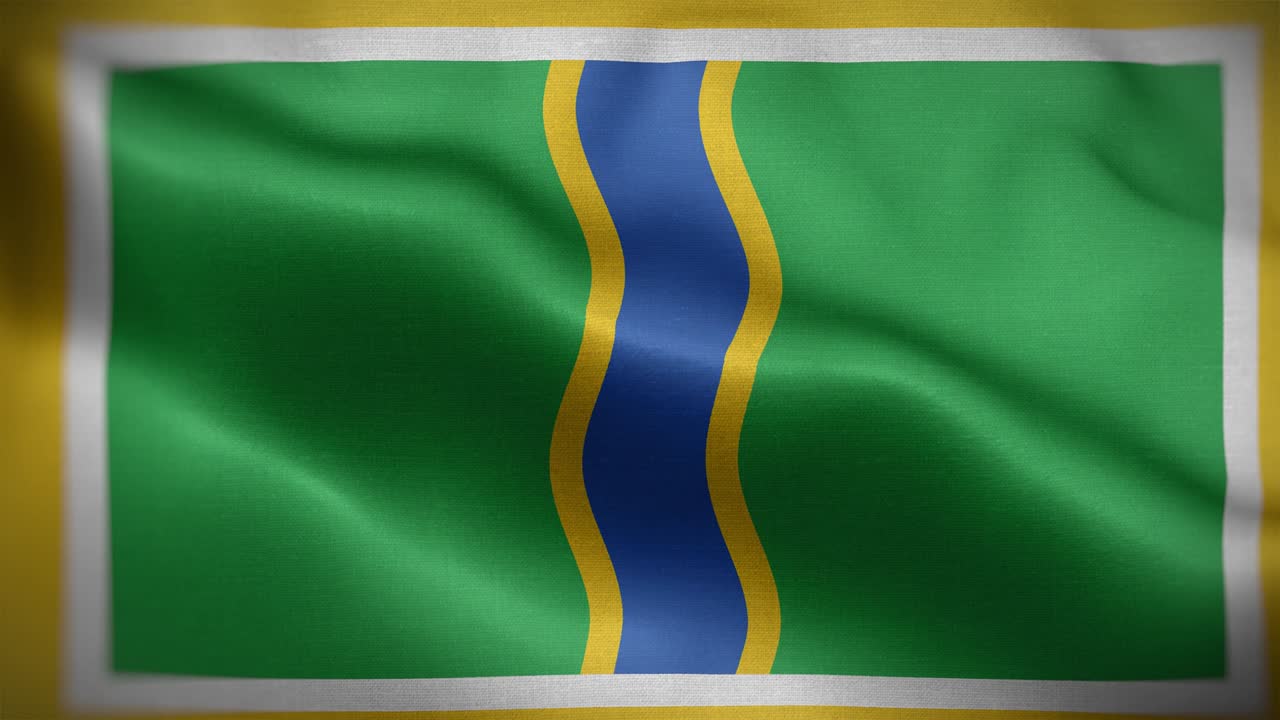 andorra la vella bandera bucle de fondo 4k