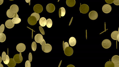 Money-alpha-loop-tile-Gold-Coin-Swirling