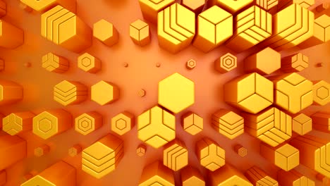 fondo de hexágonos animados