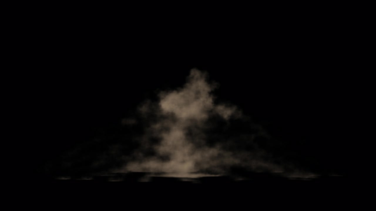 Effetto della nube di polvere