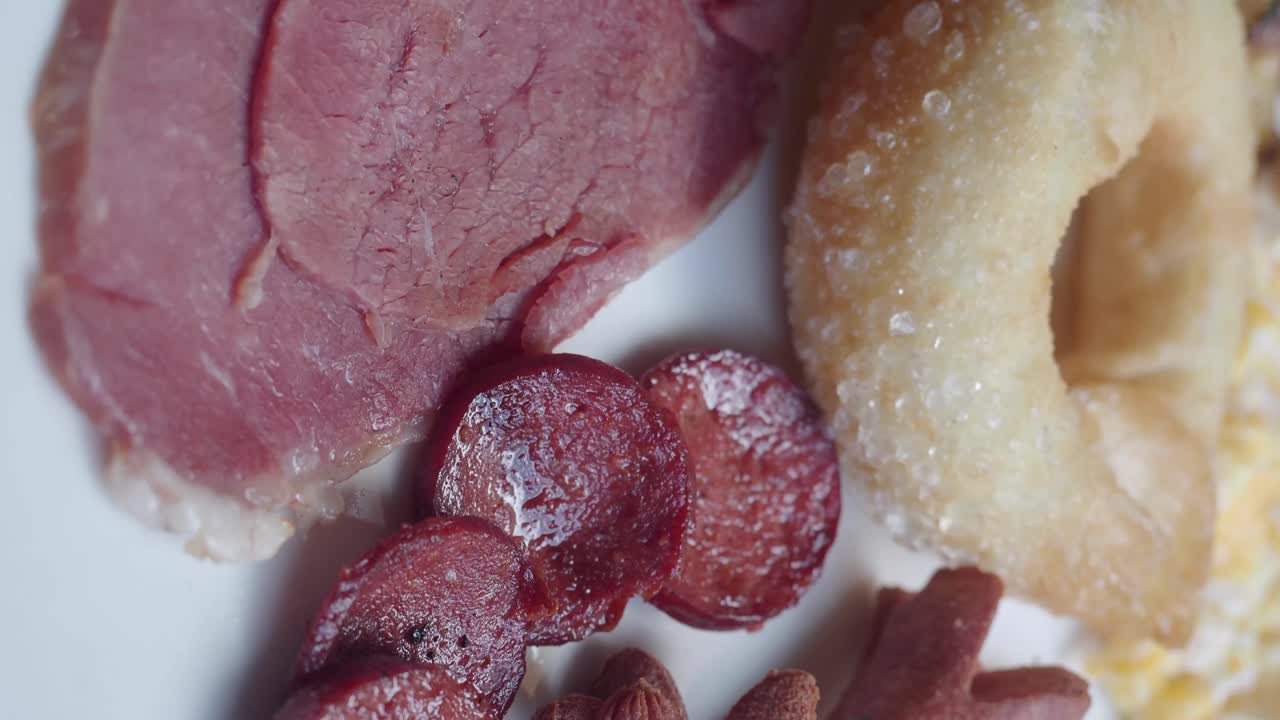 Ham and Donut Platter