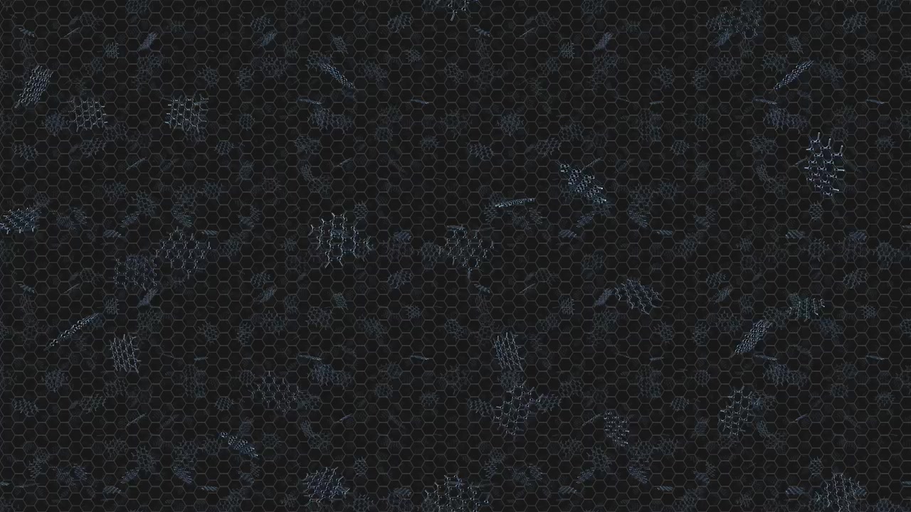 Graphene Nanoplatelets loop tile falling background. This footage is loopable and tileable and can create an endless and seamless background texture