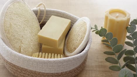 natural bath products and spa accessories