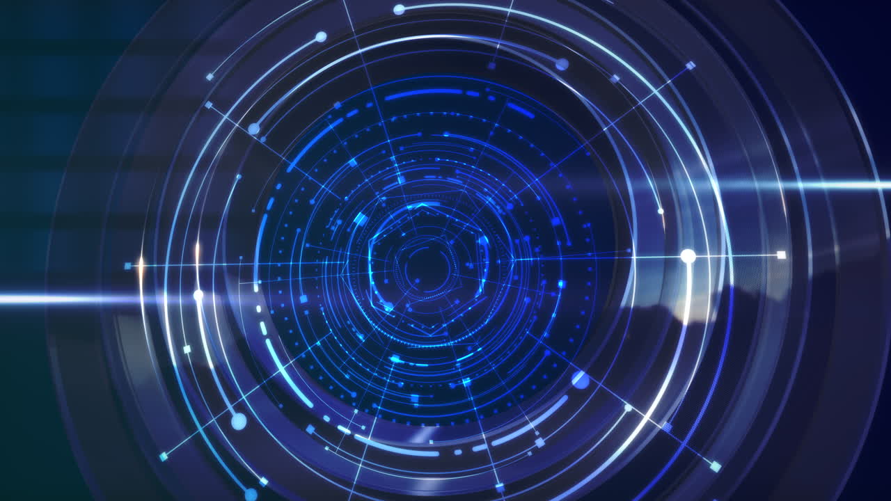 News intro graphic animation with lines and circular shapes 6