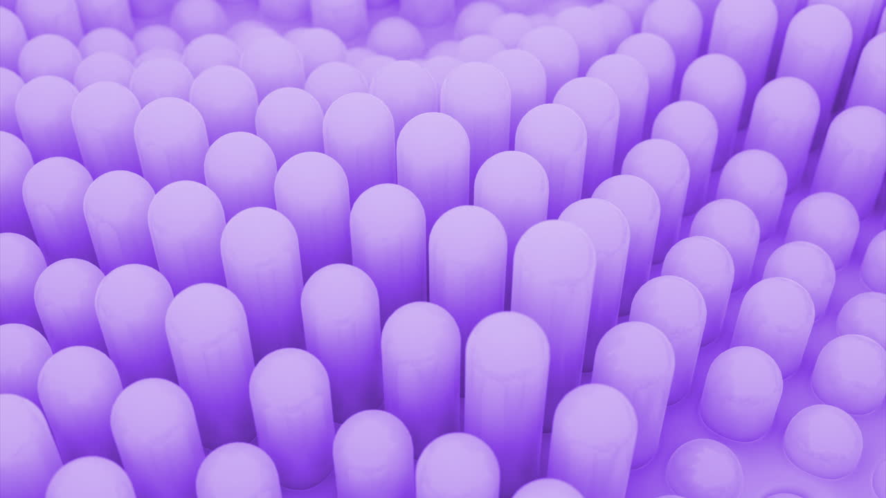 patrón cilíndrico púrpura abstracto