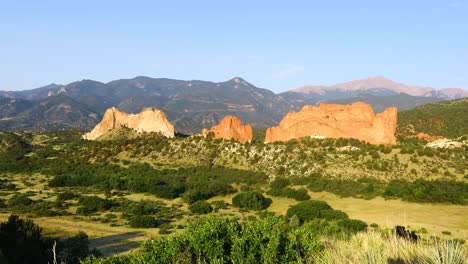 static video of the garden of the gods in colorado springs colorado