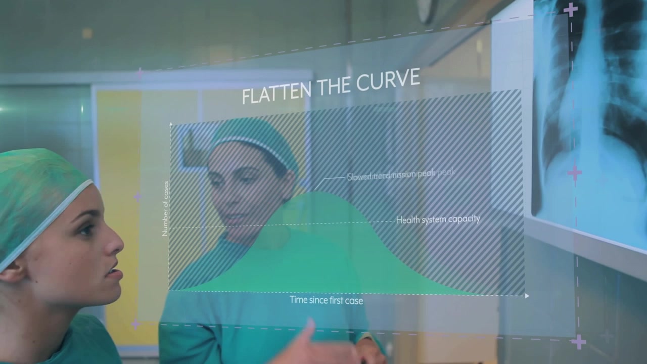Animation of data processing over diverse doctors at hospital