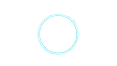 circular gráfica de líneas de baile de fondo de movimiento abstracto adecuada para su uso en un video musical de audio. canal alfa mate