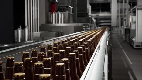 beer bottling production line