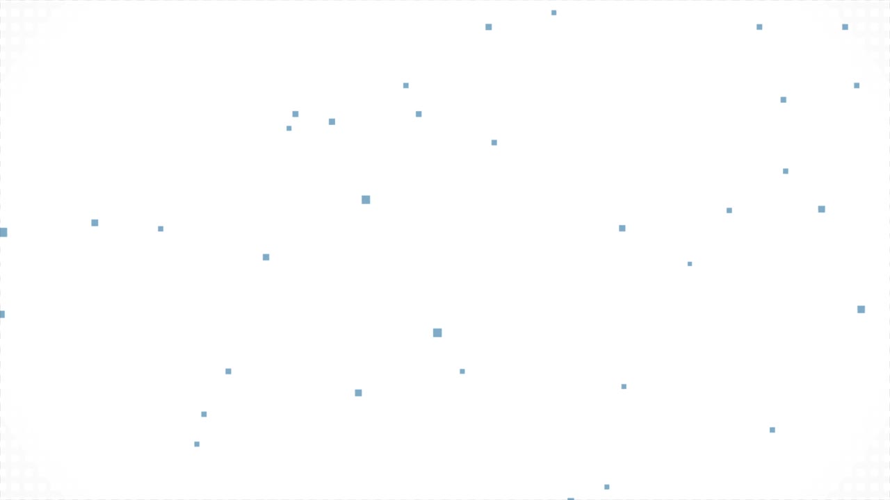 Small grey and blue squares abstract video animation