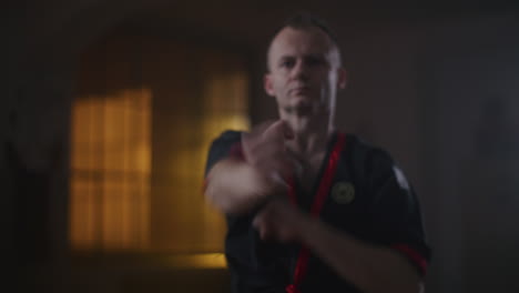 martial arts training