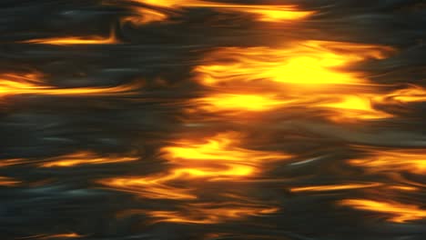 fondo de animación de fluido caliente abstracto de lava derretida