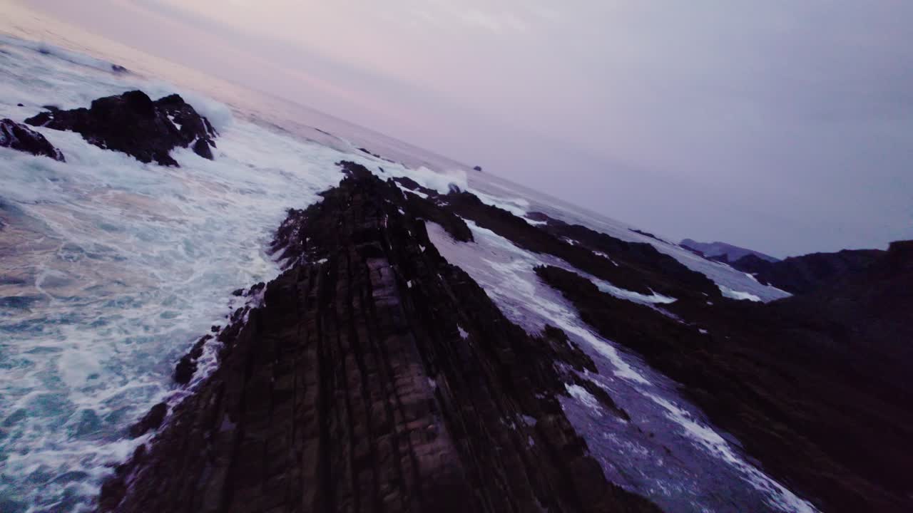 Coastal Scenery at Sunrise/Sunset