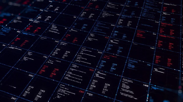 Digital Data Grid Interface