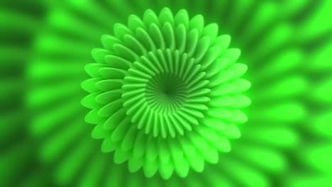 patrón de espiral verde abstracto