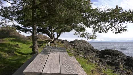 vista desde el parque cerca de ocean bluffs
