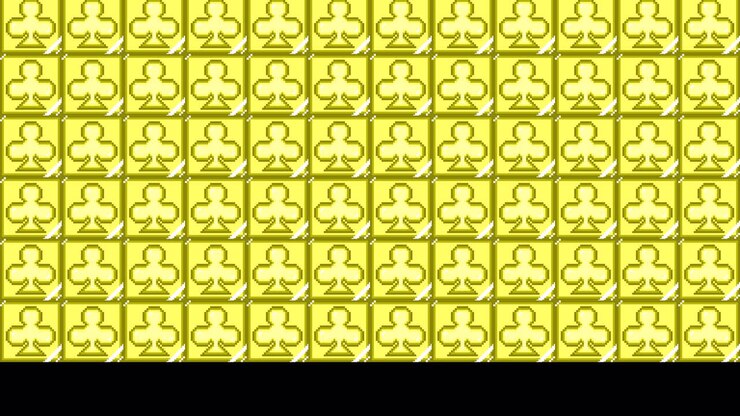 Transizioni a trifoglio con tile in pixel art. 1080p - 30 fps - Canale Alpha (3)