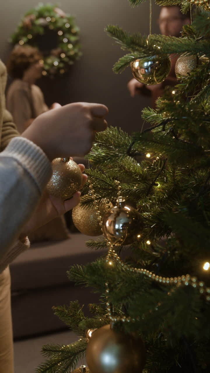 decoración del árbol de navidad